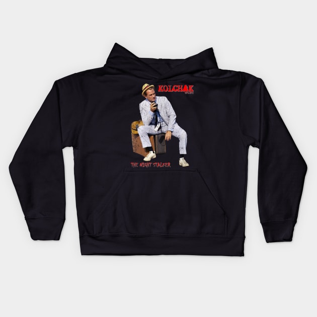 Kolchak The Night Stalker Kids Hoodie by DudiDama.co